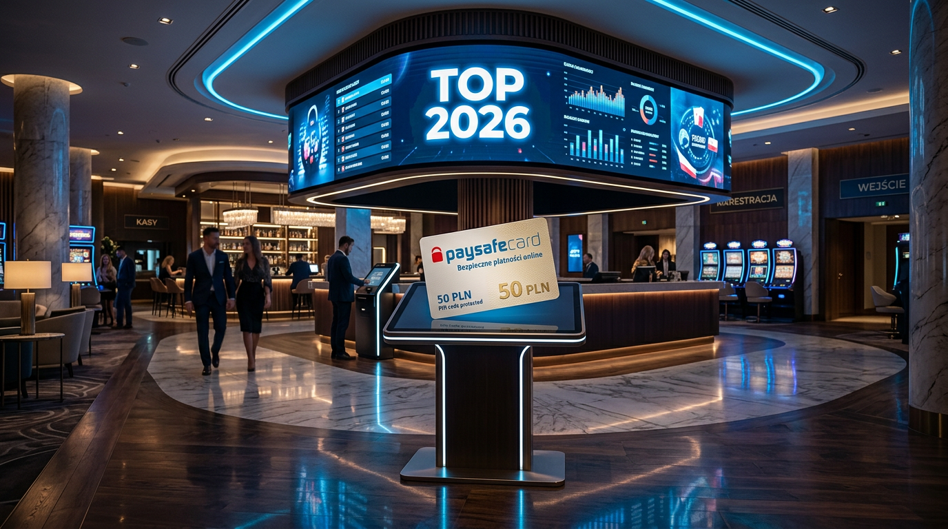 Ranking kasyn Paysafecard 2026 w Polsce